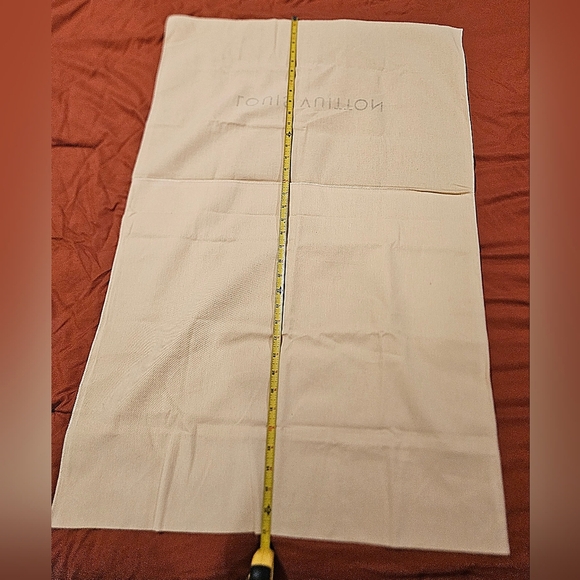 XL LOUIS VUITTON Fold Over Dust Bag Handbag Protector Tote Storage Luggage Cover - Picture 10 of 11